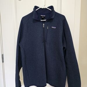 Patagonia Dark Blue 1/4 Zip Fleece